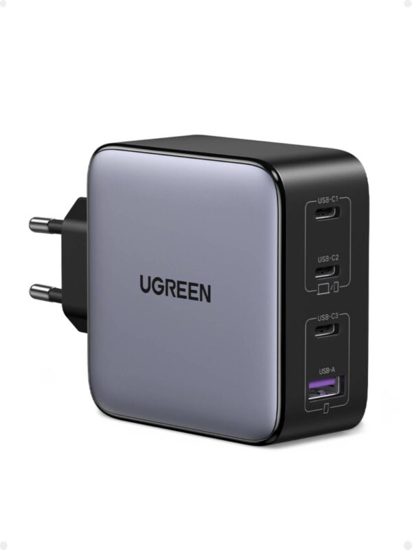 Cargador multipuerto USB-C/USB-A 65W