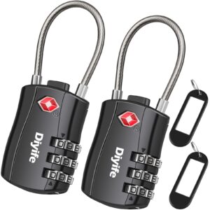 Pack de 2 candados TSA para maletas