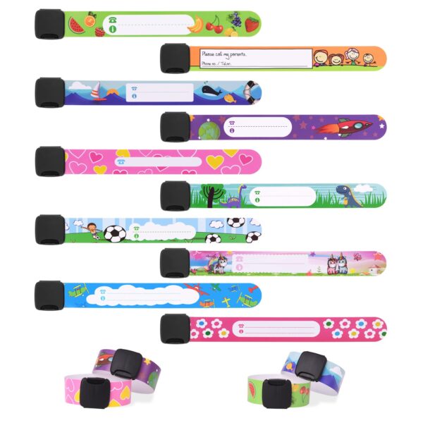Pulsera identificativa infantil para viaje