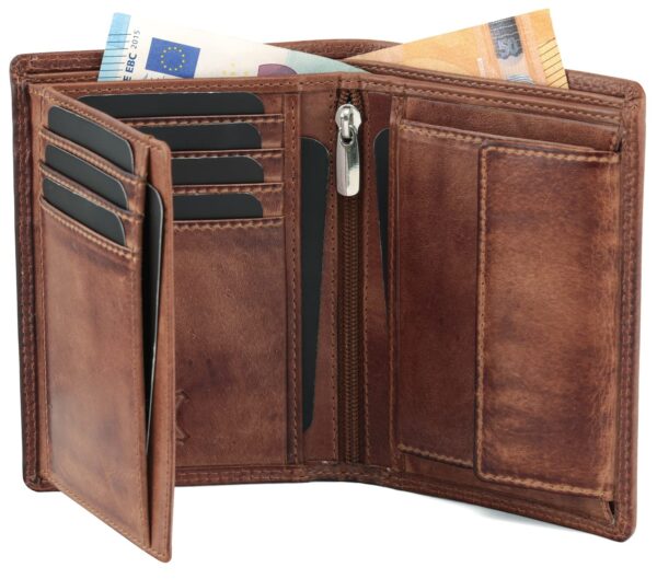 Cartera RFID delgada para viaje