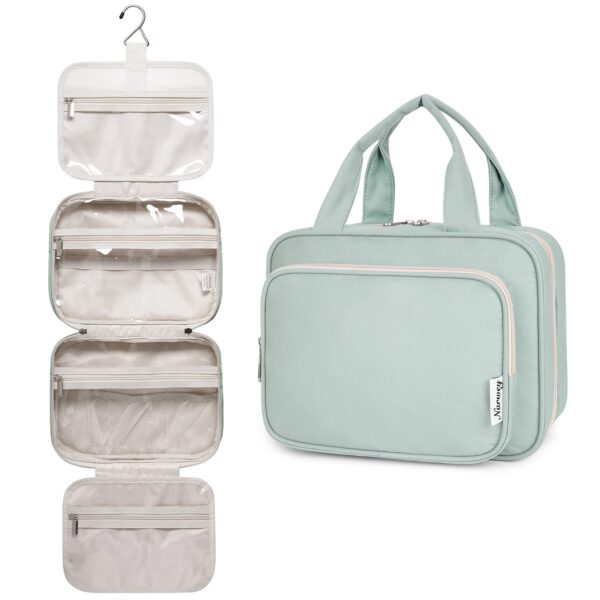 Organizador de maquillaje de viaje rígido