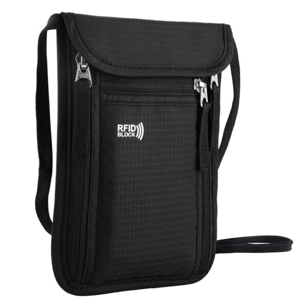 Bolsa portadocumentos colgante de cuello