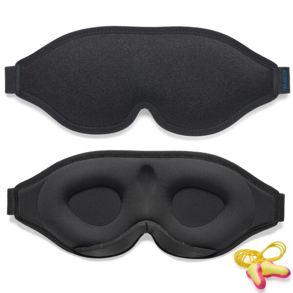 Antifaz 3D para dormir en avión