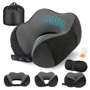Almohada cervical viscoelástica de viaje