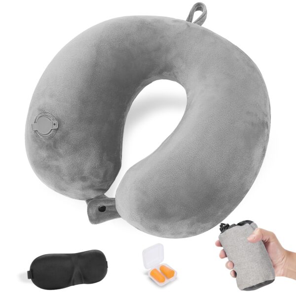 Almohada cervical inflable ultracompacta