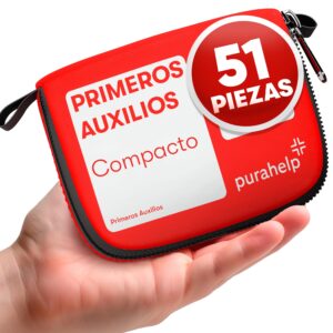 Botiquín compacto de viaje vacío